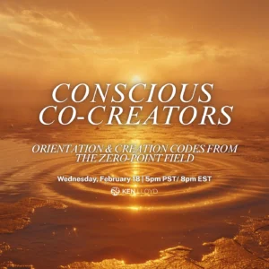 CONSCIOUS CO-CREATOR: Orientation and Creation Codes from the Zero-Point Field